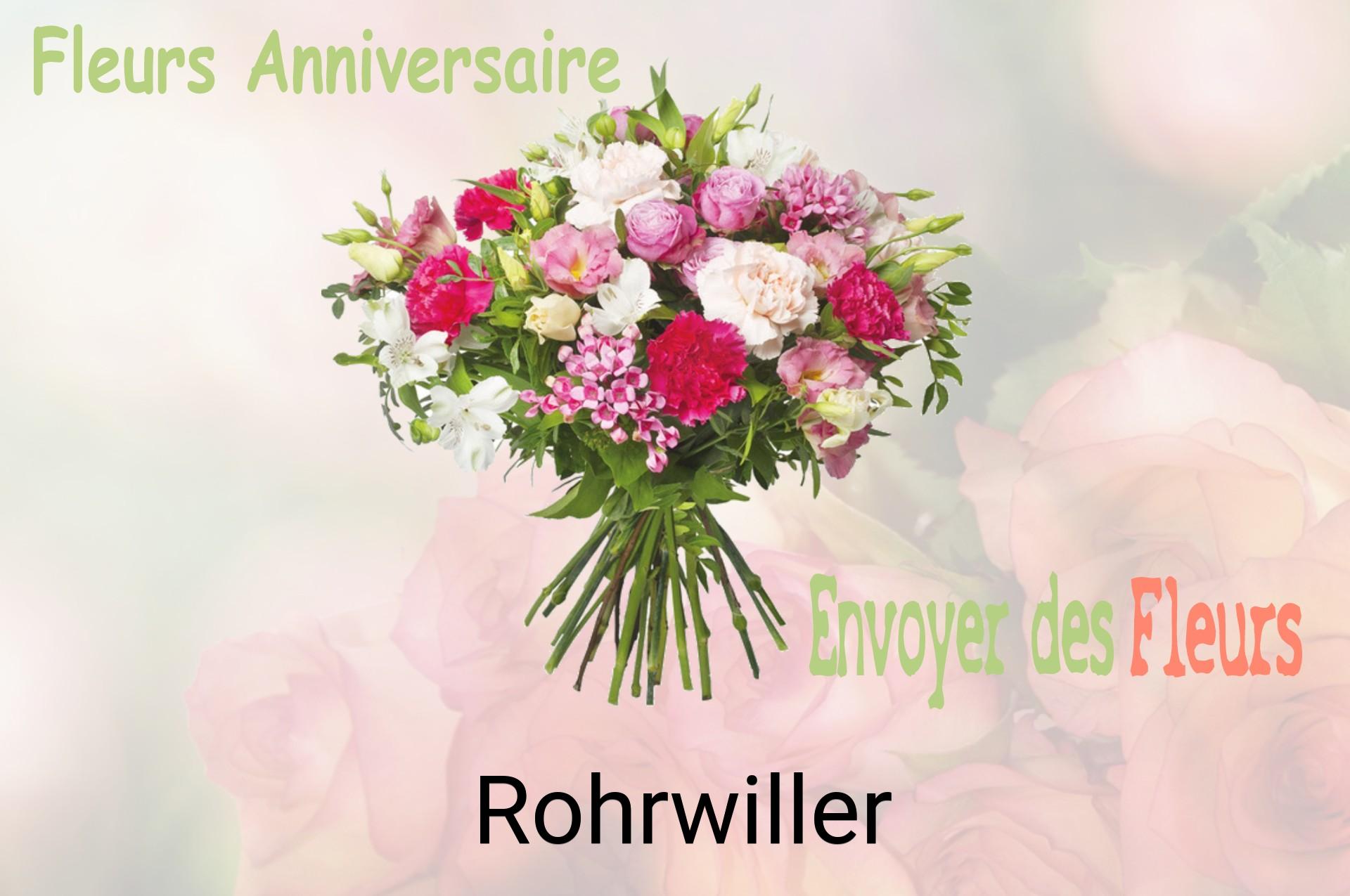 Bouquet de fleurs d’anniversaire livré à Rohrwiller